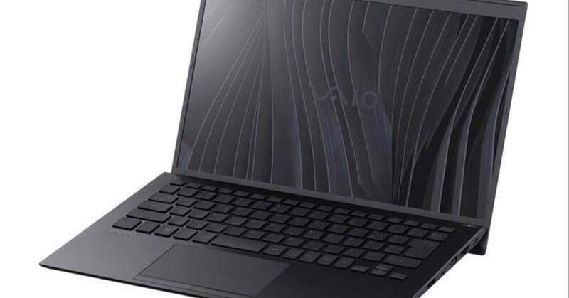 VAIO SX14 ALL BLACK 衝撃的な美しさ。仕事も自分も変える隠し刻印の