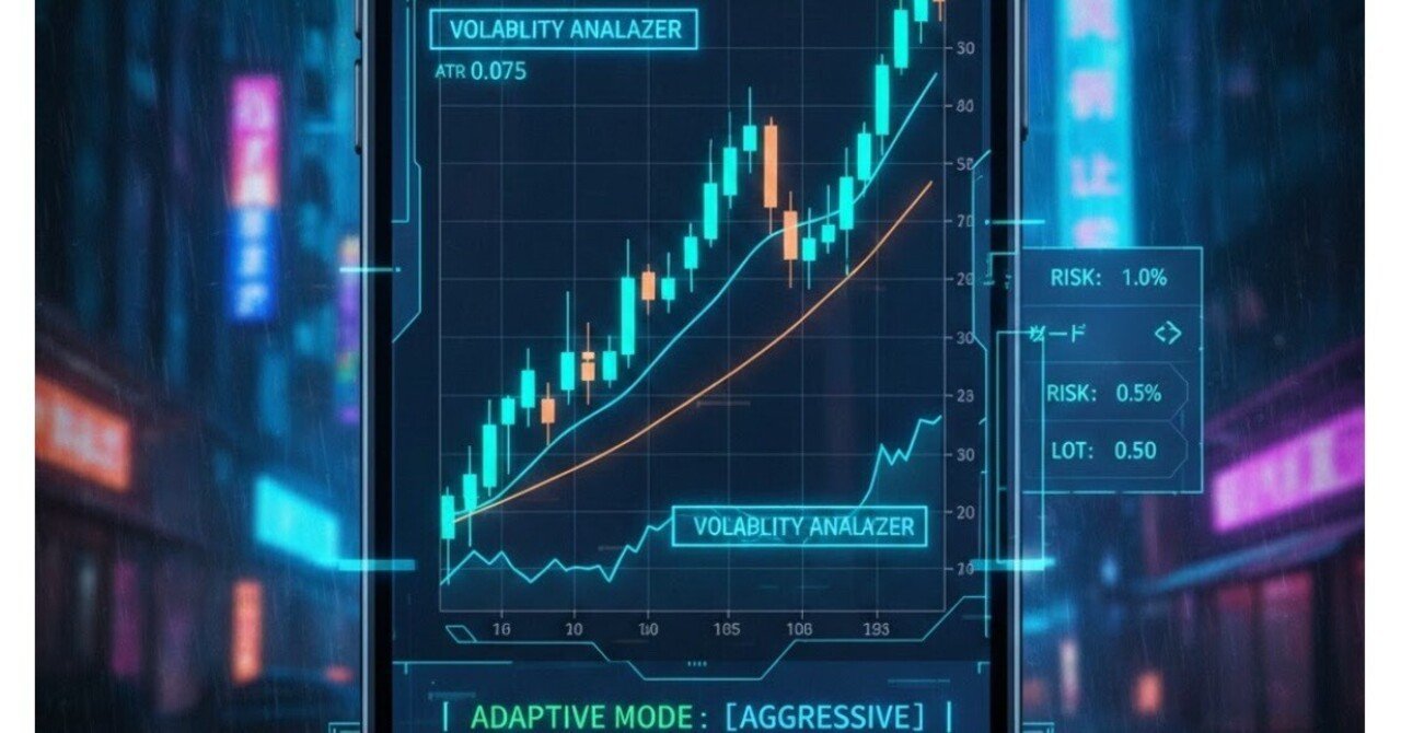 相場に合わせて自ら適応する！USDJPY対応・リスク管理付きFX自動売買プログラム――トレンドブレイクアウト を狙い自己適応で利確幅を自動調整する次世代EA｜FX RT