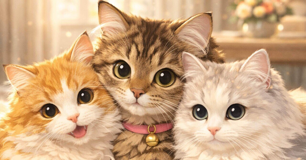 🐾にゃんこラボ番外編〜わが家の3匹をご紹介します〜｜にゃんこラボ🐱💉