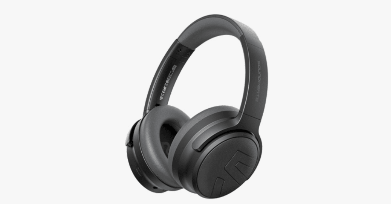 SOUNDPEATS Space Pro ワイヤレスヘッドホン（ブラック）｜おうちで