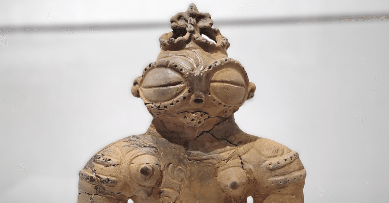 震える大地に、耐え抜いた遮光器土偶｜のんてり