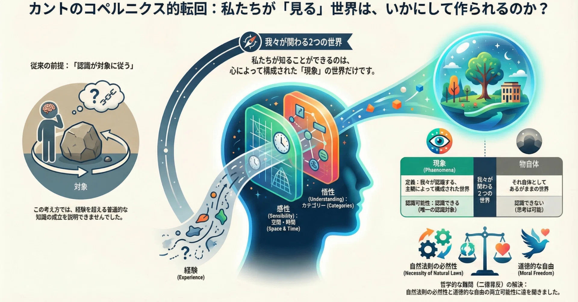 NotebookLM】カント『純粋理性批判』における超越論的観念論の核心