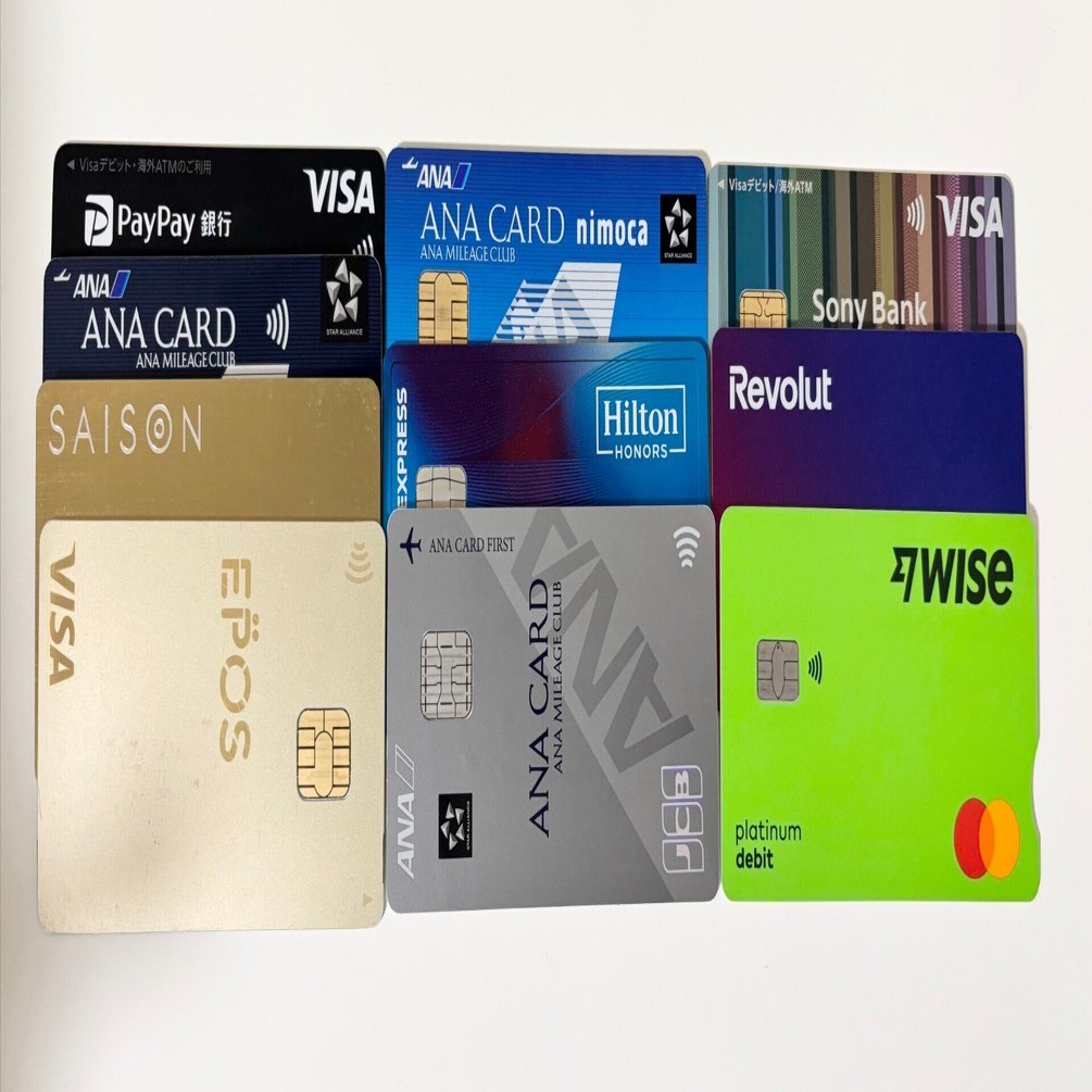 お役立ち情報】旅のために所有しているカード9枚｜みあが旅をするだけ✈️