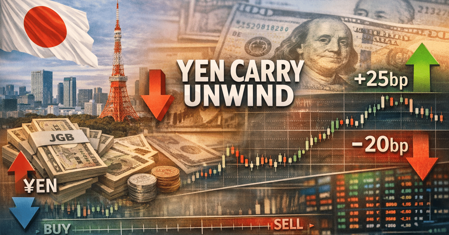 日米金利差が０.５％縮まると、なぜ「円キャリー・トレードの巻き戻し」が起こるのか｜宮野宏樹