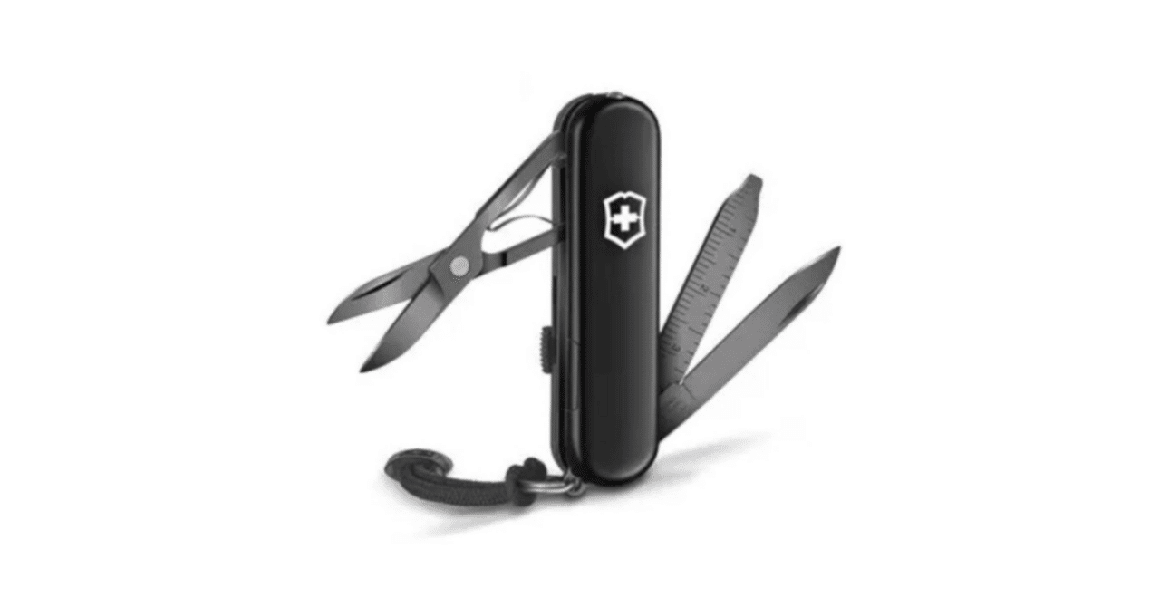 VICTORINOXシグネチャーライトオニキスブラック｜ことのほか