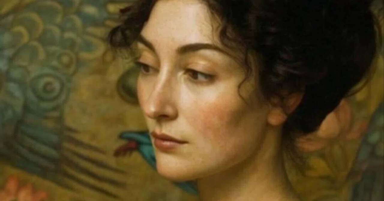 🪭 クリムト《扇を持つ貴婦人》――絵画が、まばたきした｜The Unreal