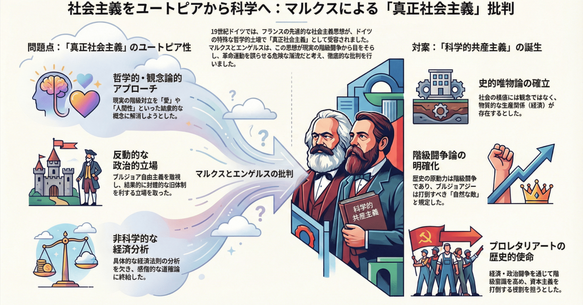 NotebookLM】19世紀ドイツにおける「真正社会主義」批判：マルクスと