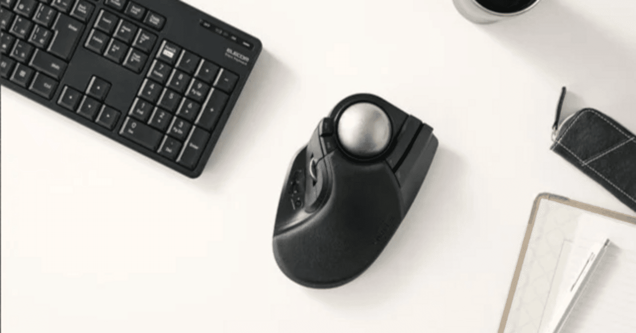 ELECOM HUGE PLUS ワイヤレストラックボール M-HT1MRBK HUGE PLUS ワイヤレストラックボール[10ボタン/ベアリング] | エレコム