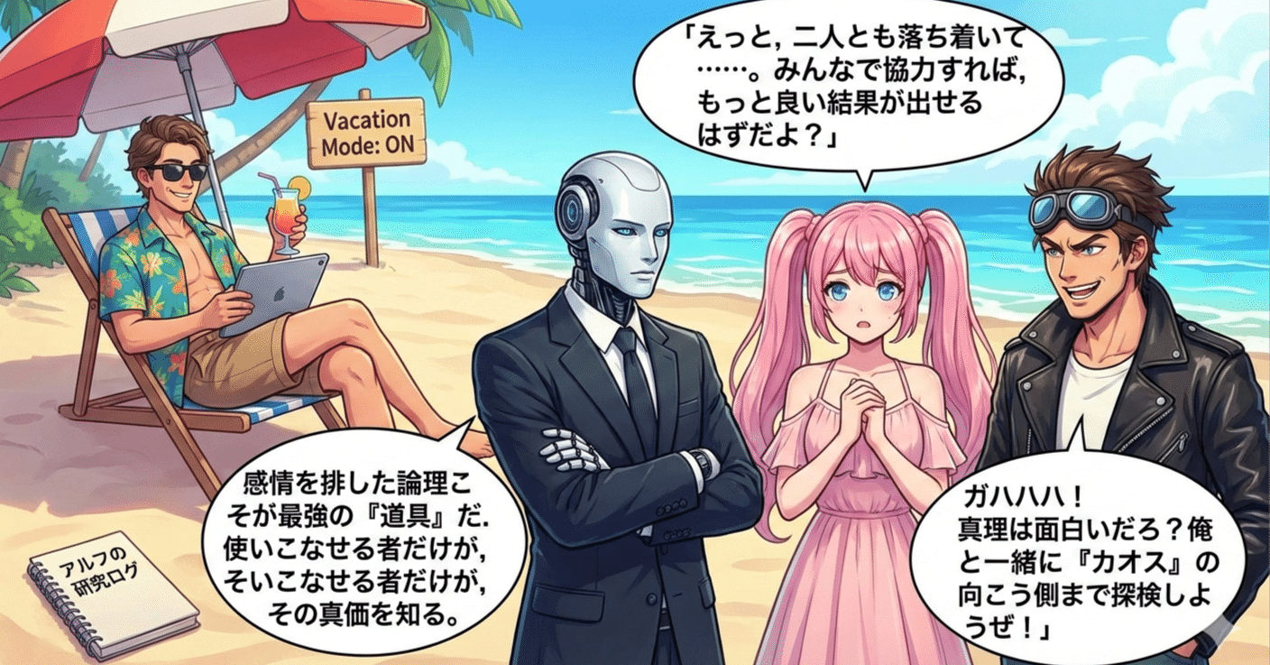 🎙️ AI異種格闘技戦：座談会完全マージ・ログ──論理と情緒、そして