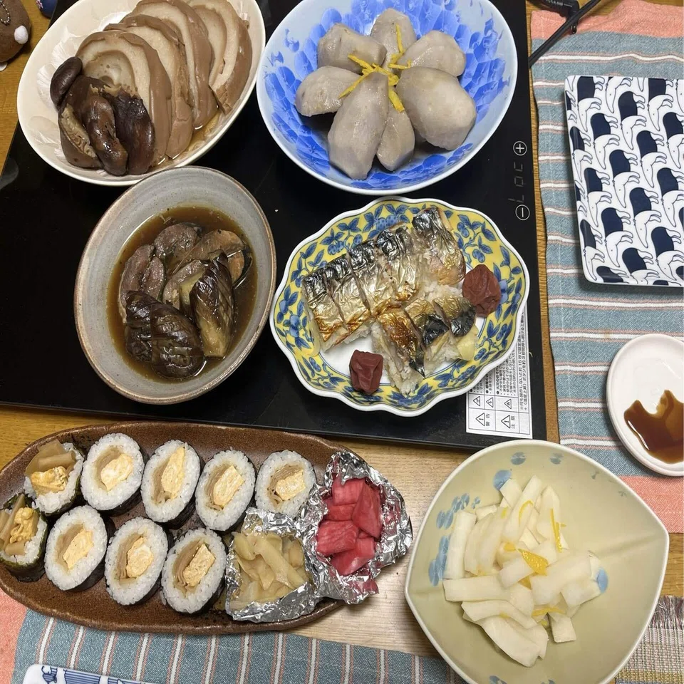 今週末の新かんぴょうと自家製焼鯖寿司ごはん】#96 新かんぴょうと玉子 