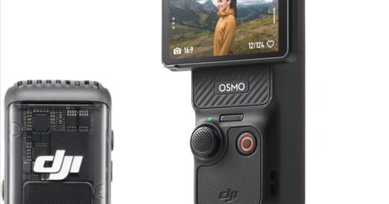その他 OSMO 1/1.1インチセンサー＆自動可変絞り対応のアクションカメラ「DJI Osmo