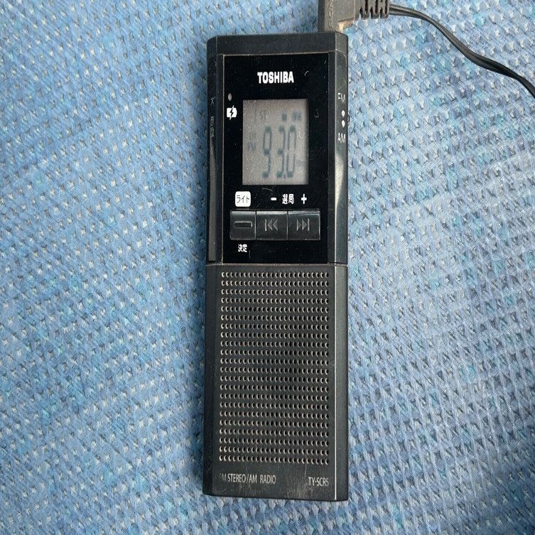 ポケットラジオTHOSHIBA TY-SCR5のレビュー｜ダンゴムシ9