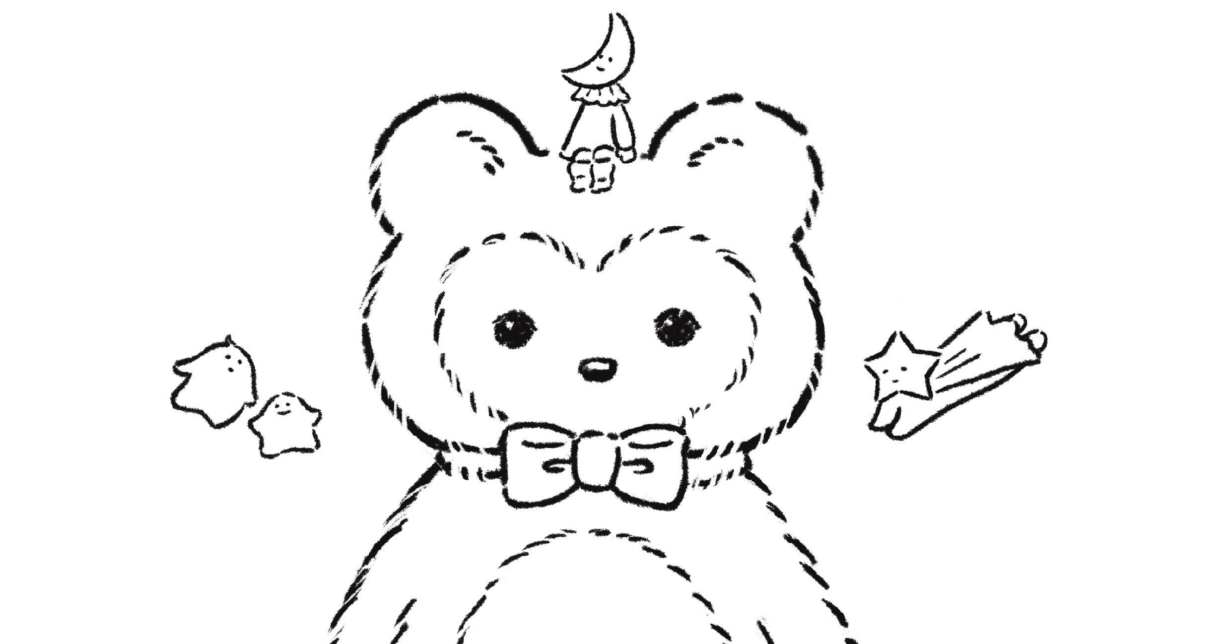 🐻オリジナルぬりえ配布します🐻｜chiyo's illustration
