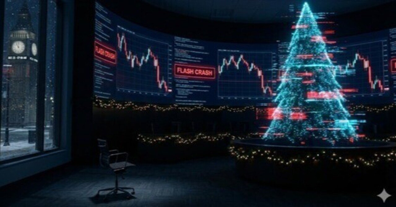 AIに聞いた「2025年12月22日から年末の動き」｜おっさんSivaのFX
