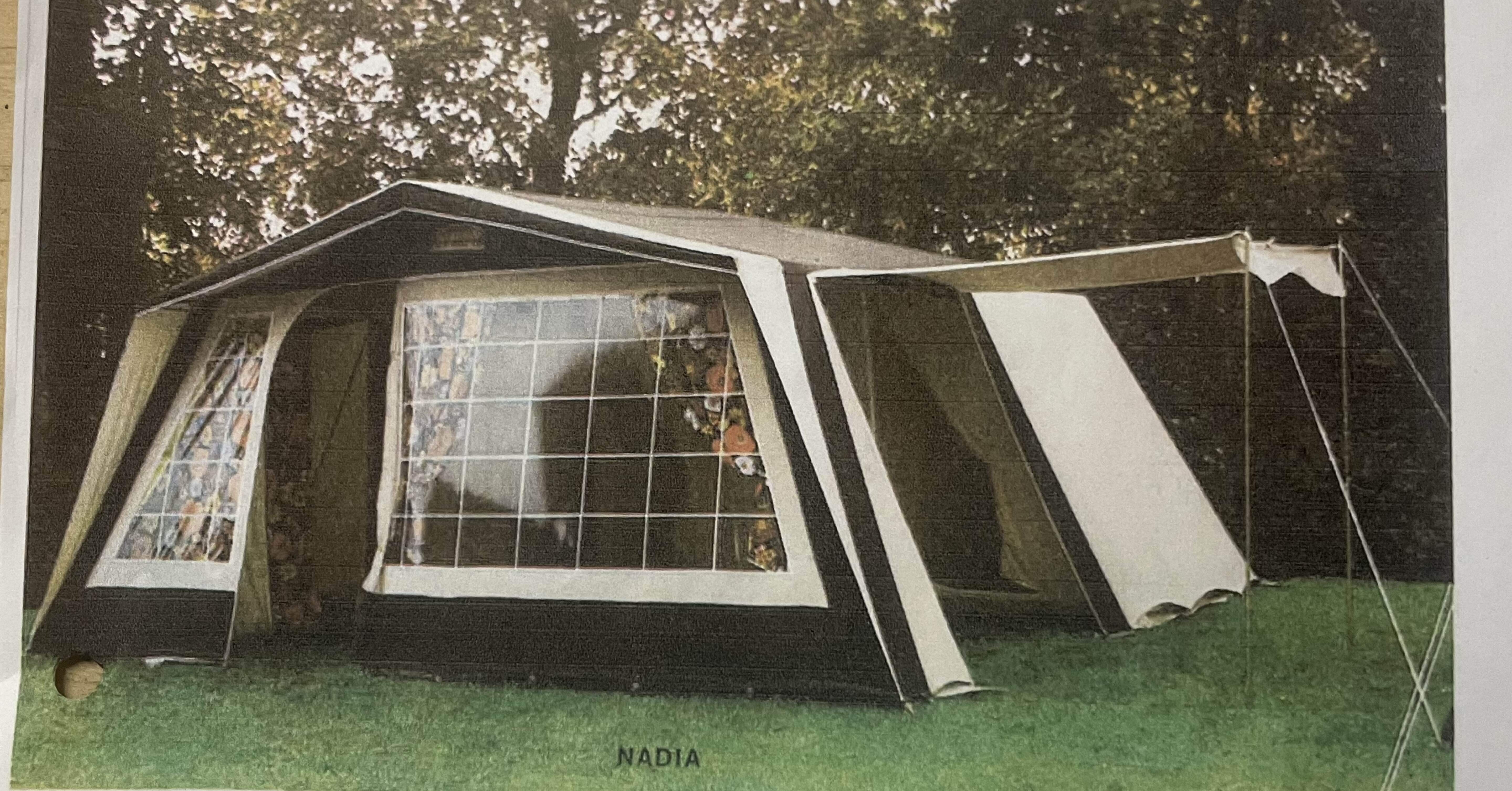 パジャマムーンのレトロテント探訪【1978年】CABANON Nadia N406