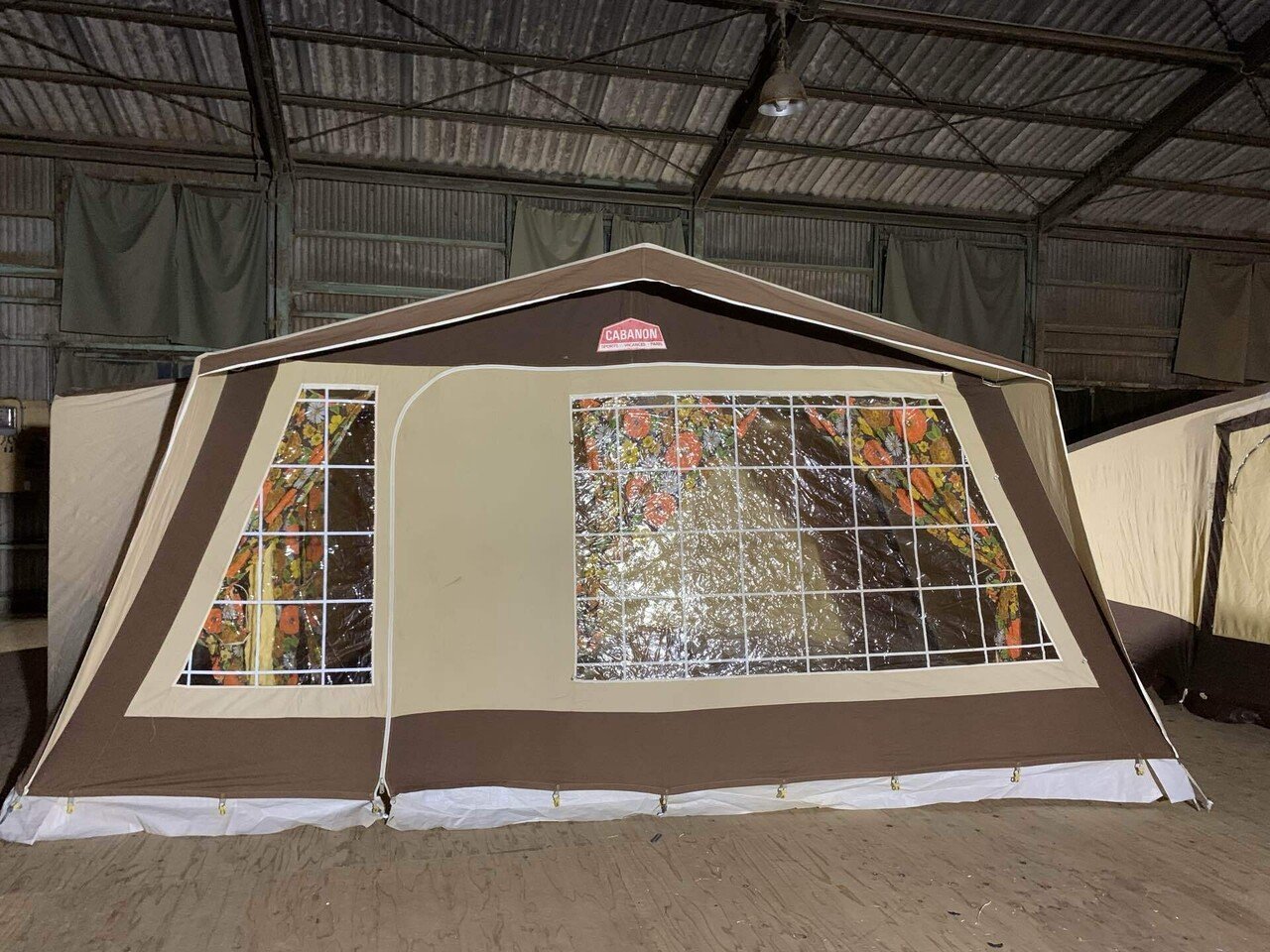 パジャマムーンのレトロテント探訪【1978年】CABANON Nadia N406