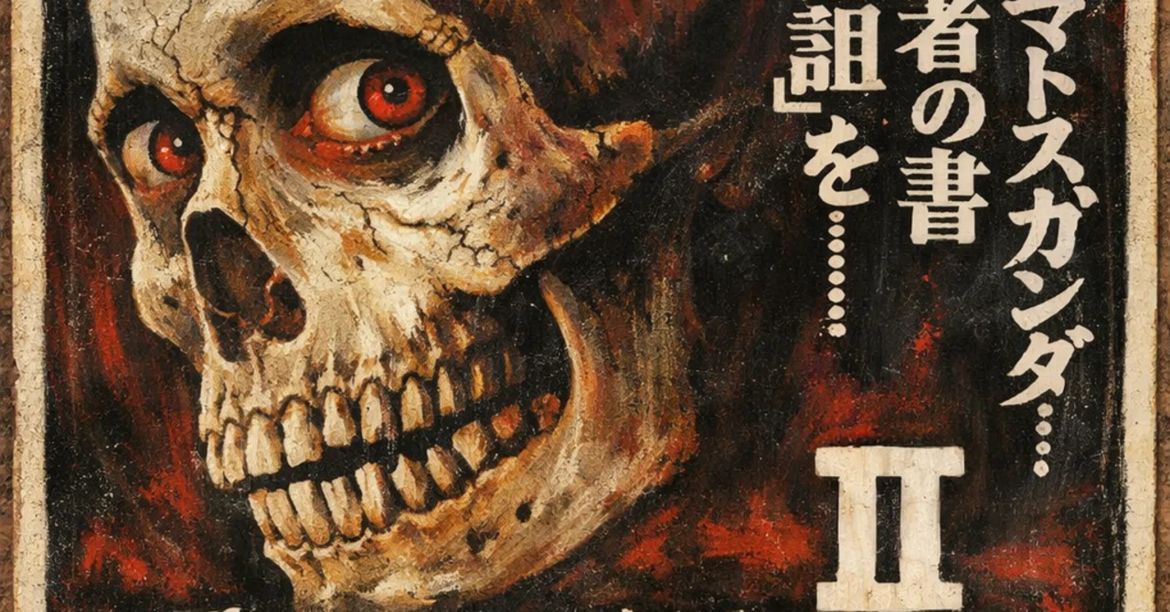 コラム】💀死霊のはらわた2｜B級ホラー映画の金字塔｜サム・ライミ