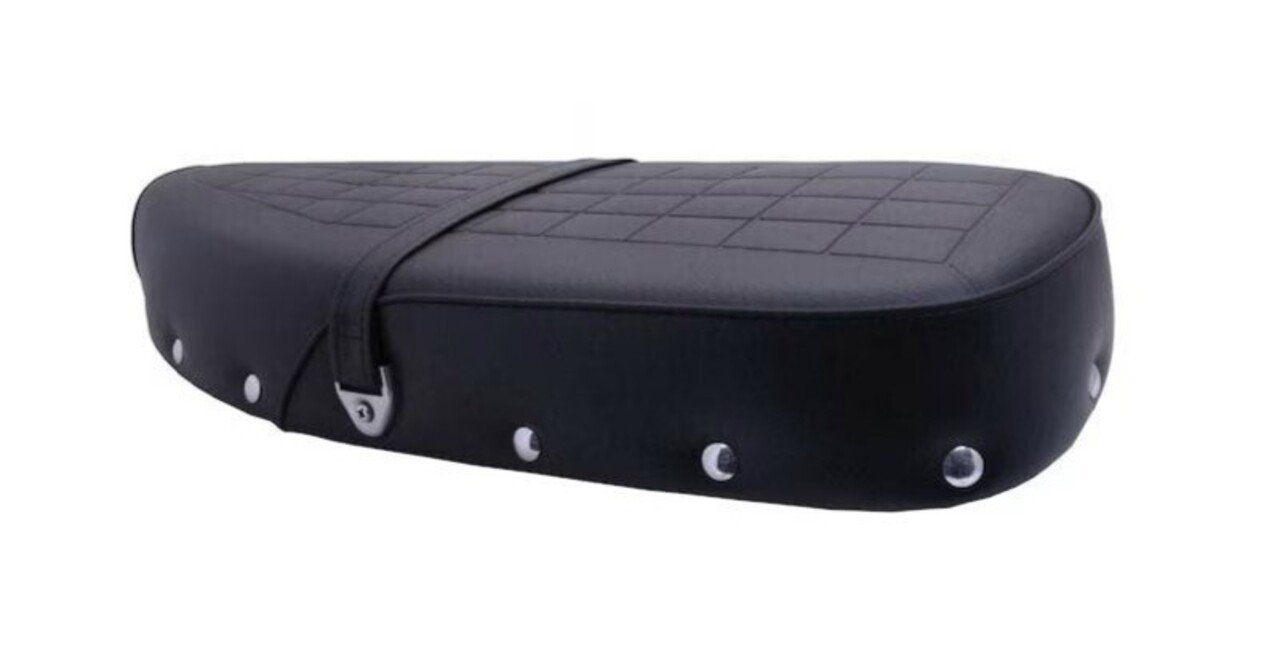 ホンダジャイロＸ カスタムロングシート（ブルー） 二人乗り　　SPUNKYS ジャイロX用・カスタムロングシート（ブルー）品番034 | ホンダ