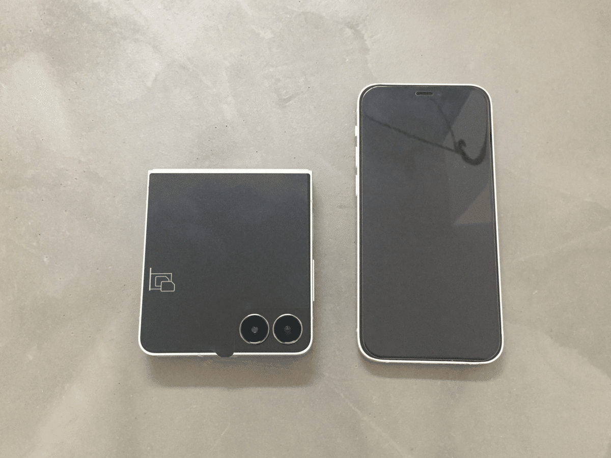 Galaxy開封していく！iphone12miniとのサイズ比較など | Galaxy Z