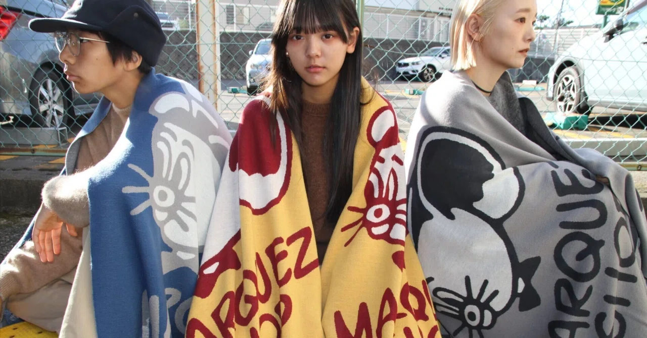 Large Stole, Sales Start.｜toiro_knitwear