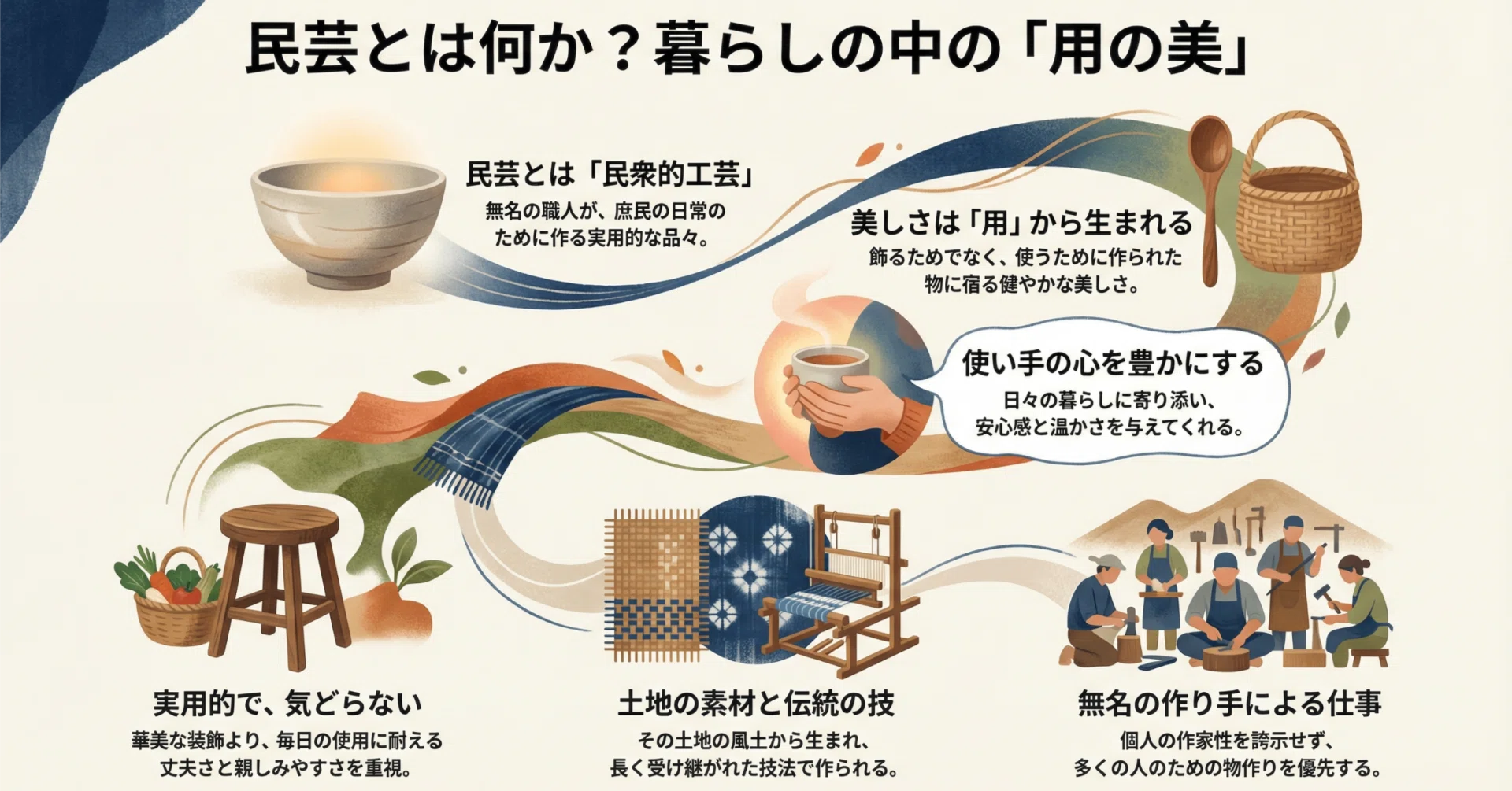 民芸」とは何か？：暮らしの中の「美」を見つける旅｜青森太郎（ソウマ 
