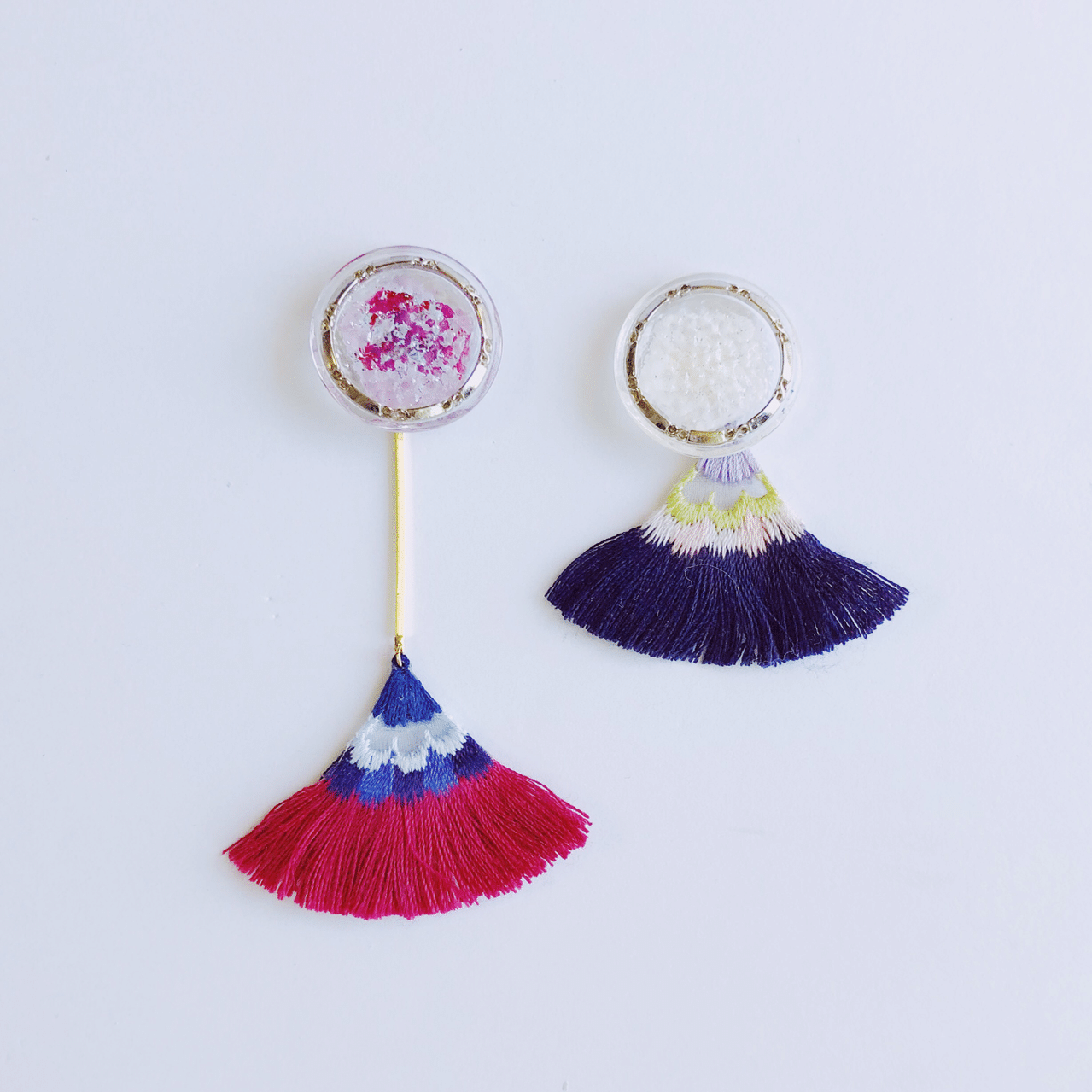 配送 patterie パタリー 刺繍イヤリングセット パタリーイヤリング