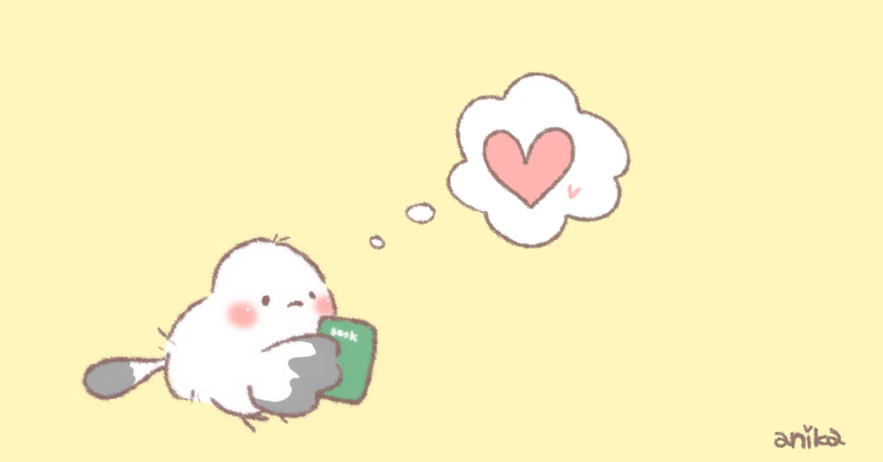 シマエナガちゃん見出しイラスト｜煌星アニカ