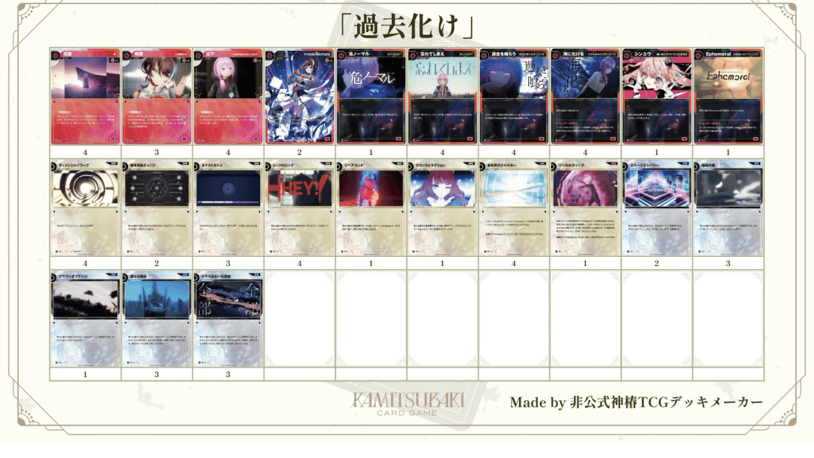 神椿TCG】KAMITSUBAKI GRAND CHAMPIONSHIP2025 参加レポート｜ミヤビ