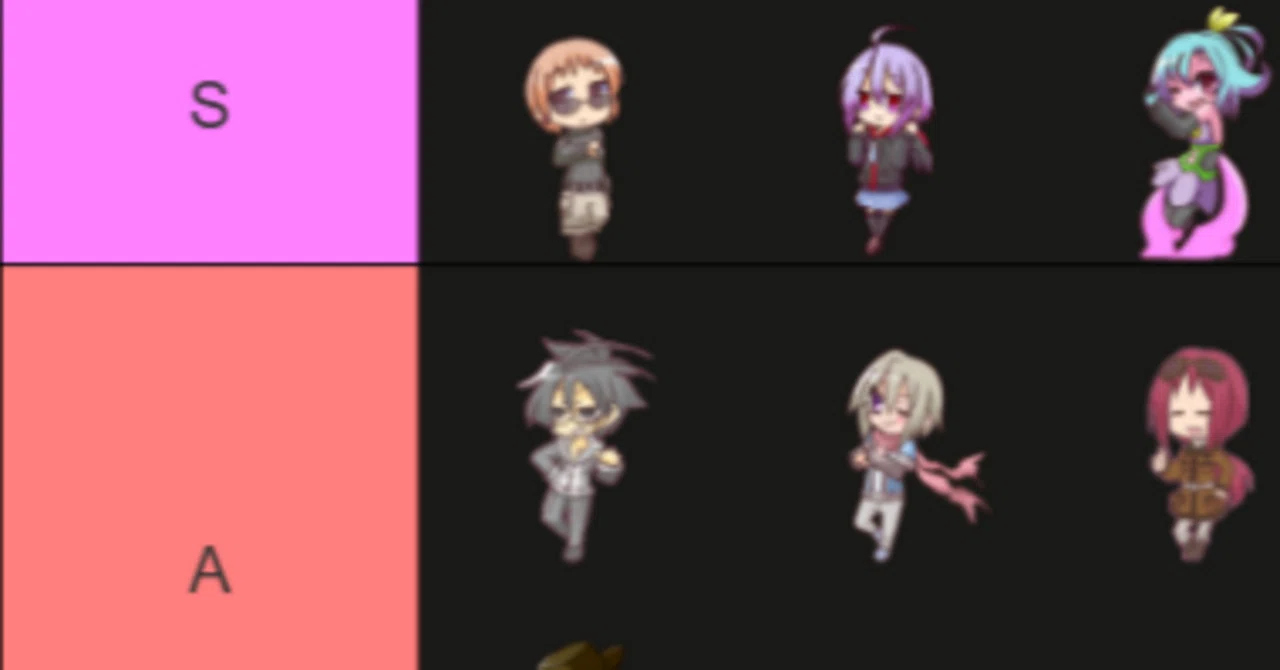 ノンジャンル　キャラいろいろおまとめ　100個 100oj】100%おれんじじゅ～すっ！主観キャラランク まえがき～つよ