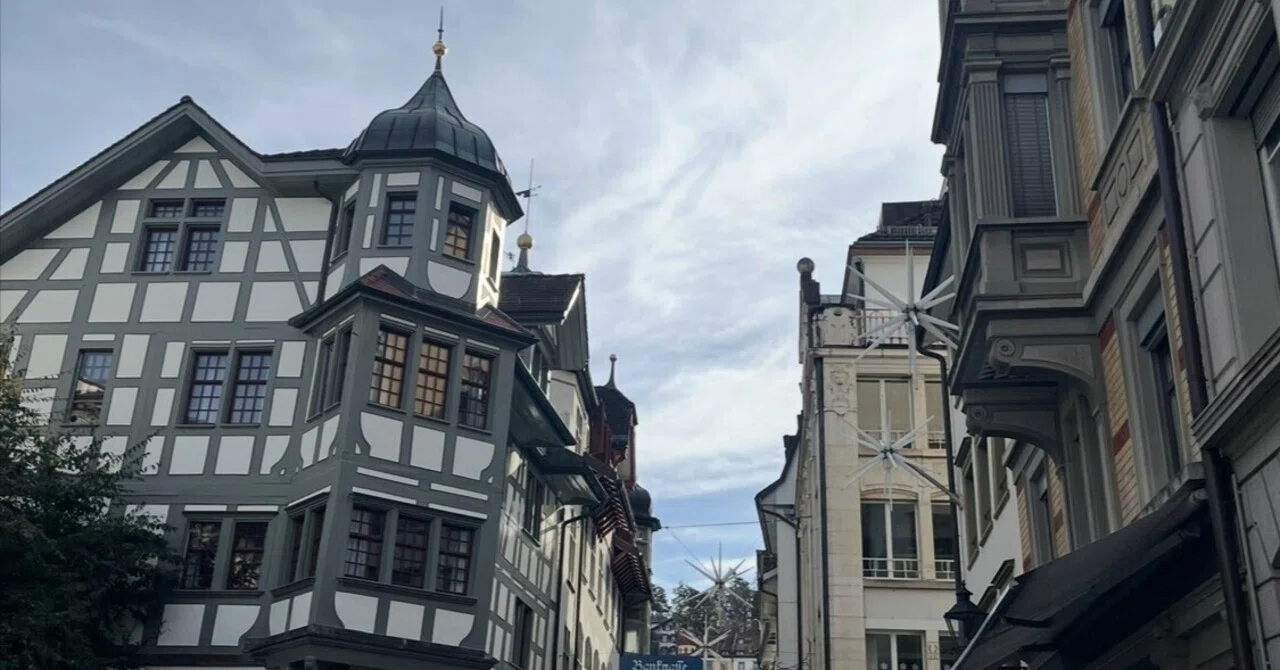 スイス生活42日目:ザンクトガレン (Sankt Gallen)の街を興味本位で覗い