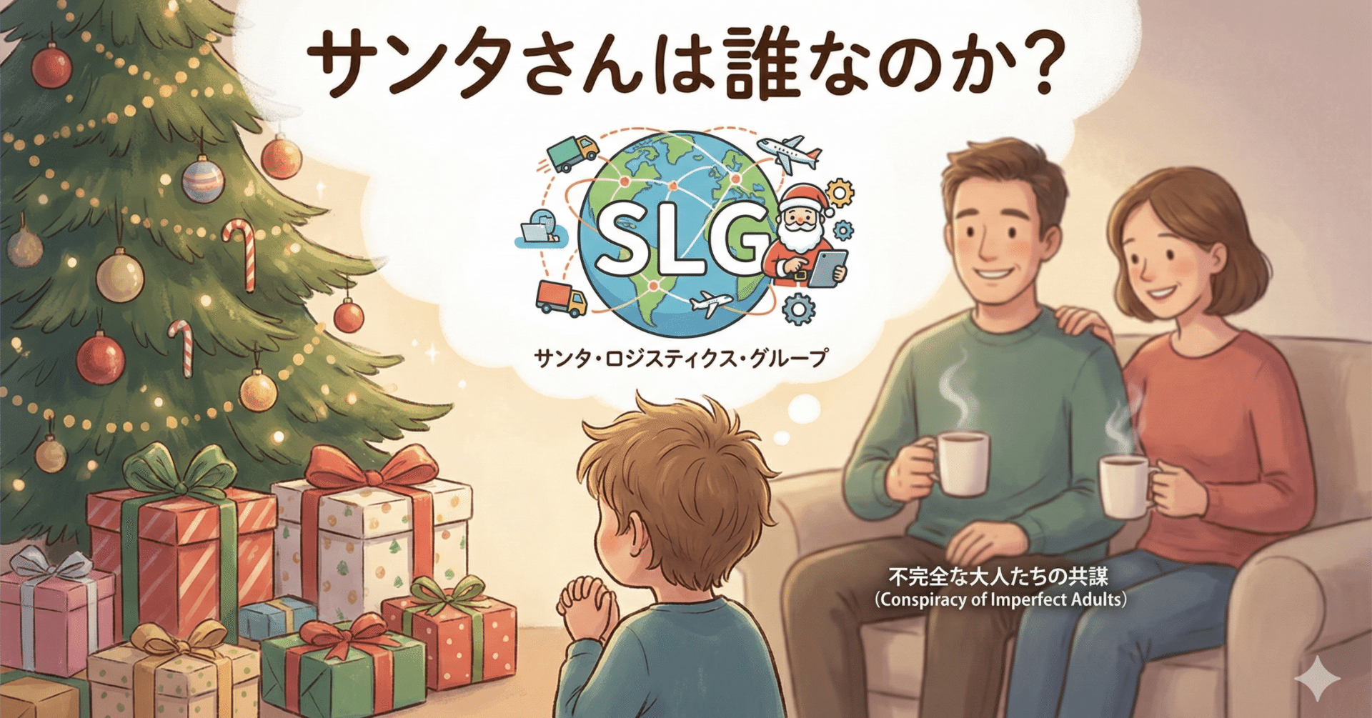 サンタさんは誰なのか？｜東京雄猫, image size:1920x1005