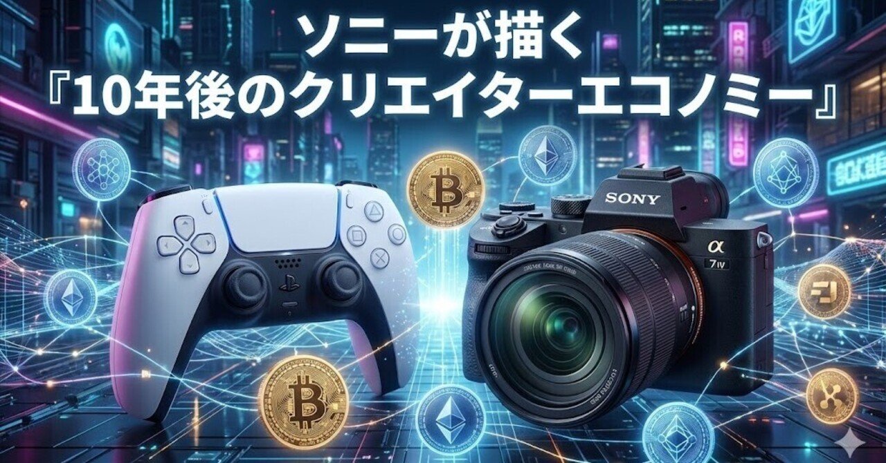 ソニーが描く10年後のクリエイターエコノミー：ステーブルコインによる『分配の仕組み』｜甲斐真樹 | イー・エージェンシー