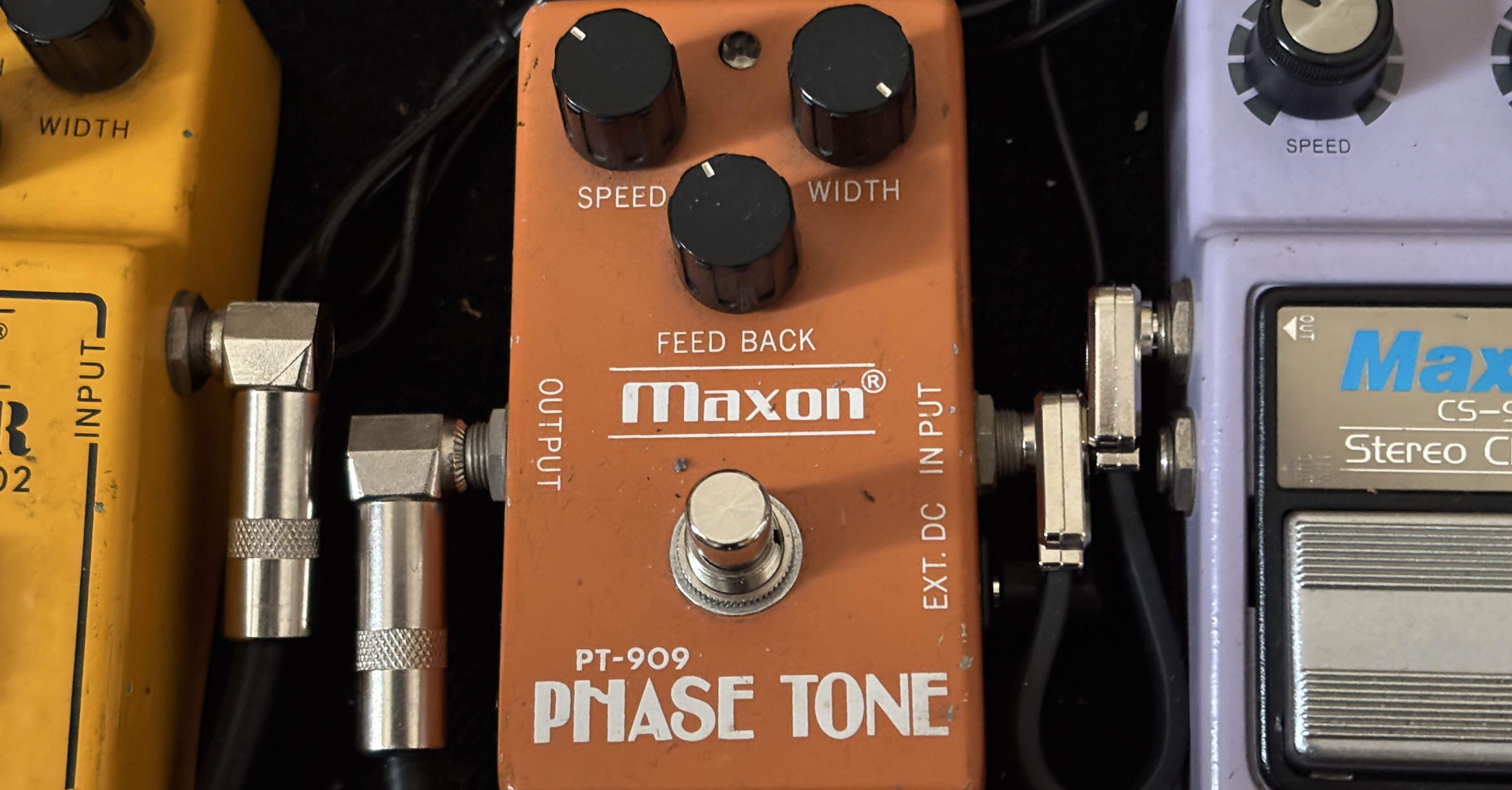 Maxon PHASE TONE PT-909 ギターエフェクター Maxon PT-909 Phase Tone 1970's Analog Phaser Vintage Guitar Pedal