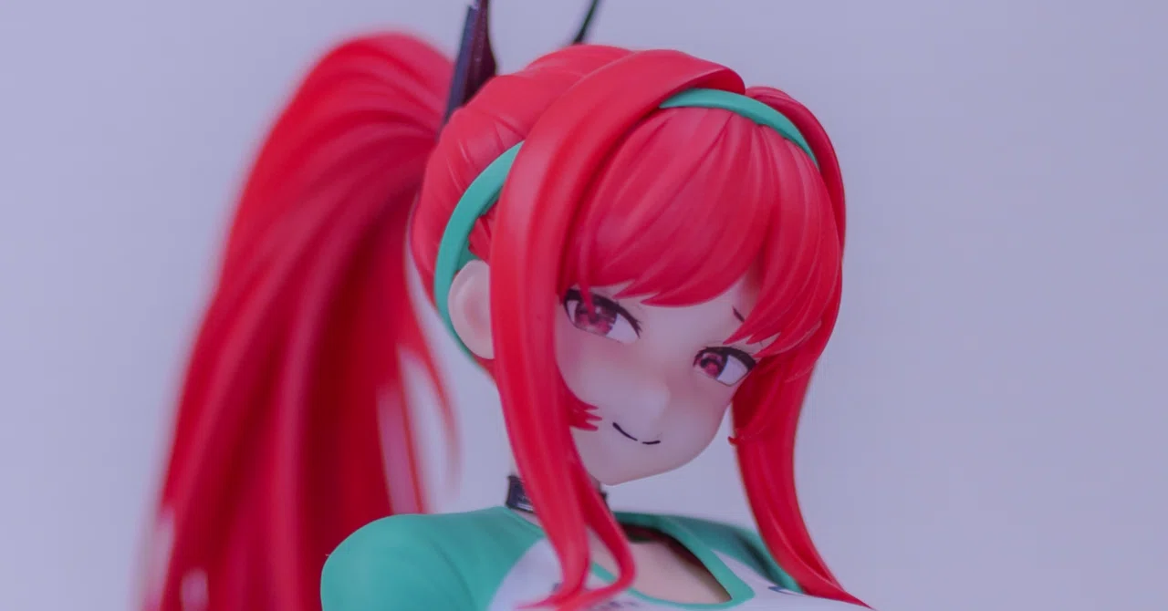 美少女プラモデル　ラピレッドフレーバー　ガレージキット製作、塗装済み rectangle_large_type_2_c1b5056