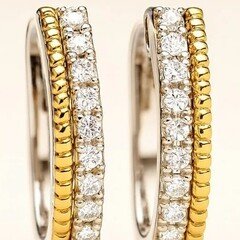K18YG WG PG クラスプ オーバル 18k パーツ スナップ開口 コマ