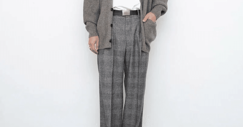 大人のためのチェックパンツ」【NIKKI ESSENTIAL PIECES】 のWO/CA