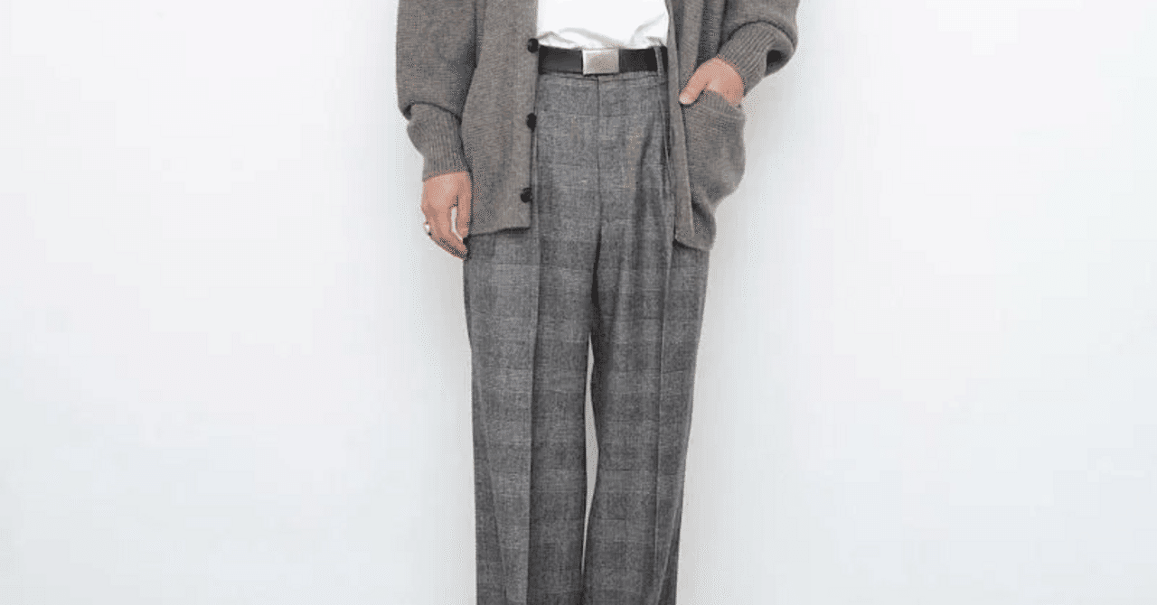 大人のためのチェックパンツ」【NIKKI ESSENTIAL PIECES】 のWO/CA