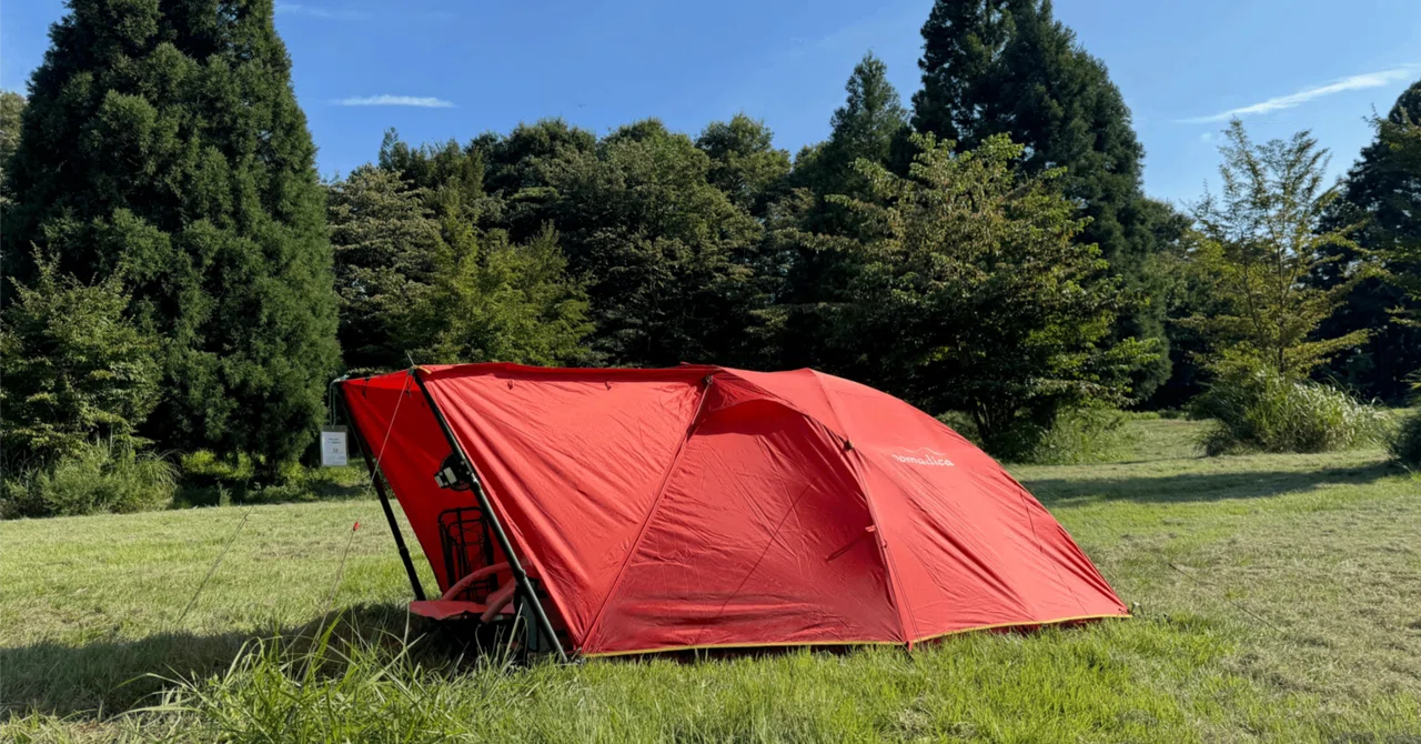 なんだかんだでテントはこの赤いのになる（テンゲルコンパクト