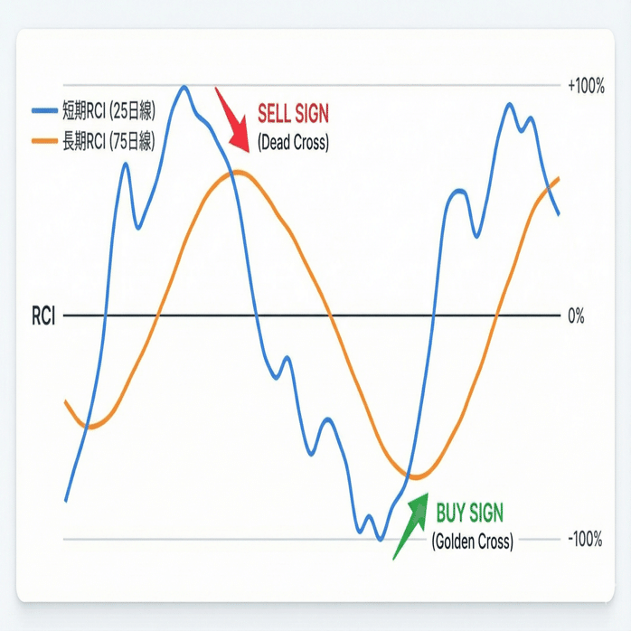 テクニカル分析】RCIで相場の「転換点」を捉える｜poaro@現役IFA・証券アナリスト