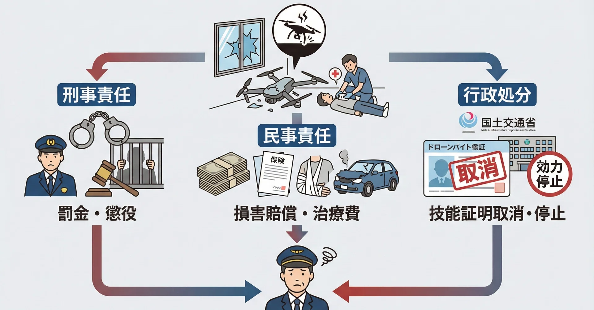 事故を起こした人の責任の取り方: 交通事故・違反の刑事責任