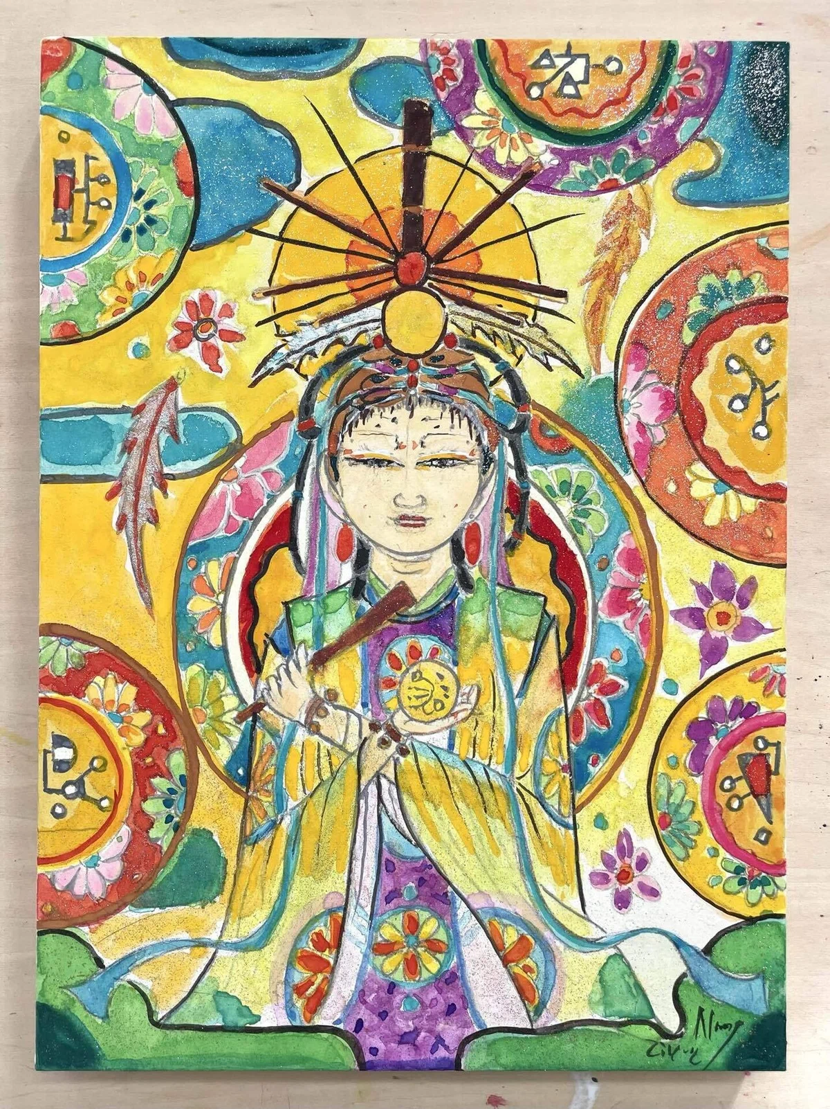「こうなります」と誓う強さ。思金神の御神画と、神様に選ばれる器について|seitokuin