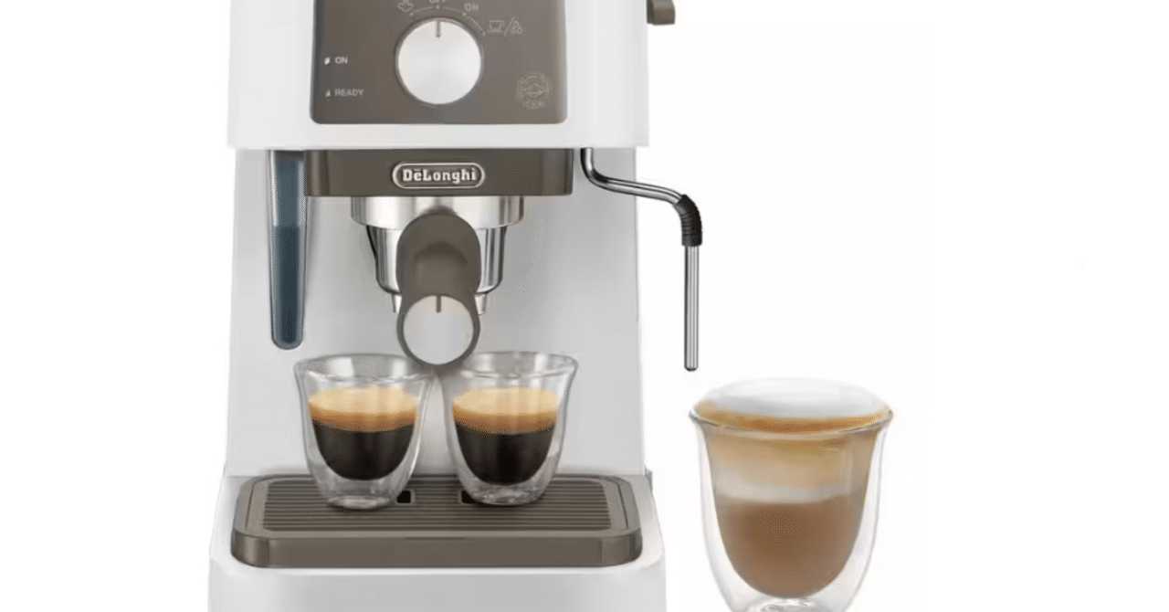 デロンギ　エスプレッソメーカー スティローザ デロンギ スティローザエスプレッソ・カプチーノメーカー(EC235J-W