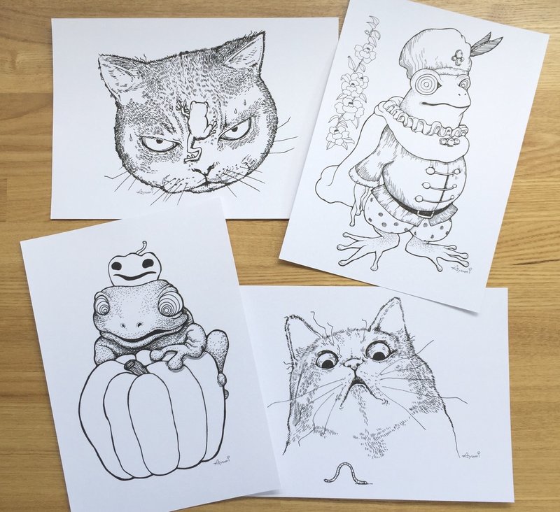 飾れる塗り絵セット アユミ 絵描き Note 飾れる塗り絵セット アユミ 絵描き Note