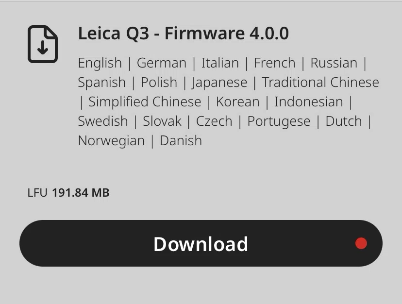 Q3ファームウェア4.0.0って、どのくらい変わったのか比較してみました
