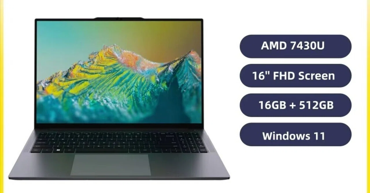 新登場CHUWI CoreBook Plus: AMD R5搭載でスムーズな16インチ大画面 