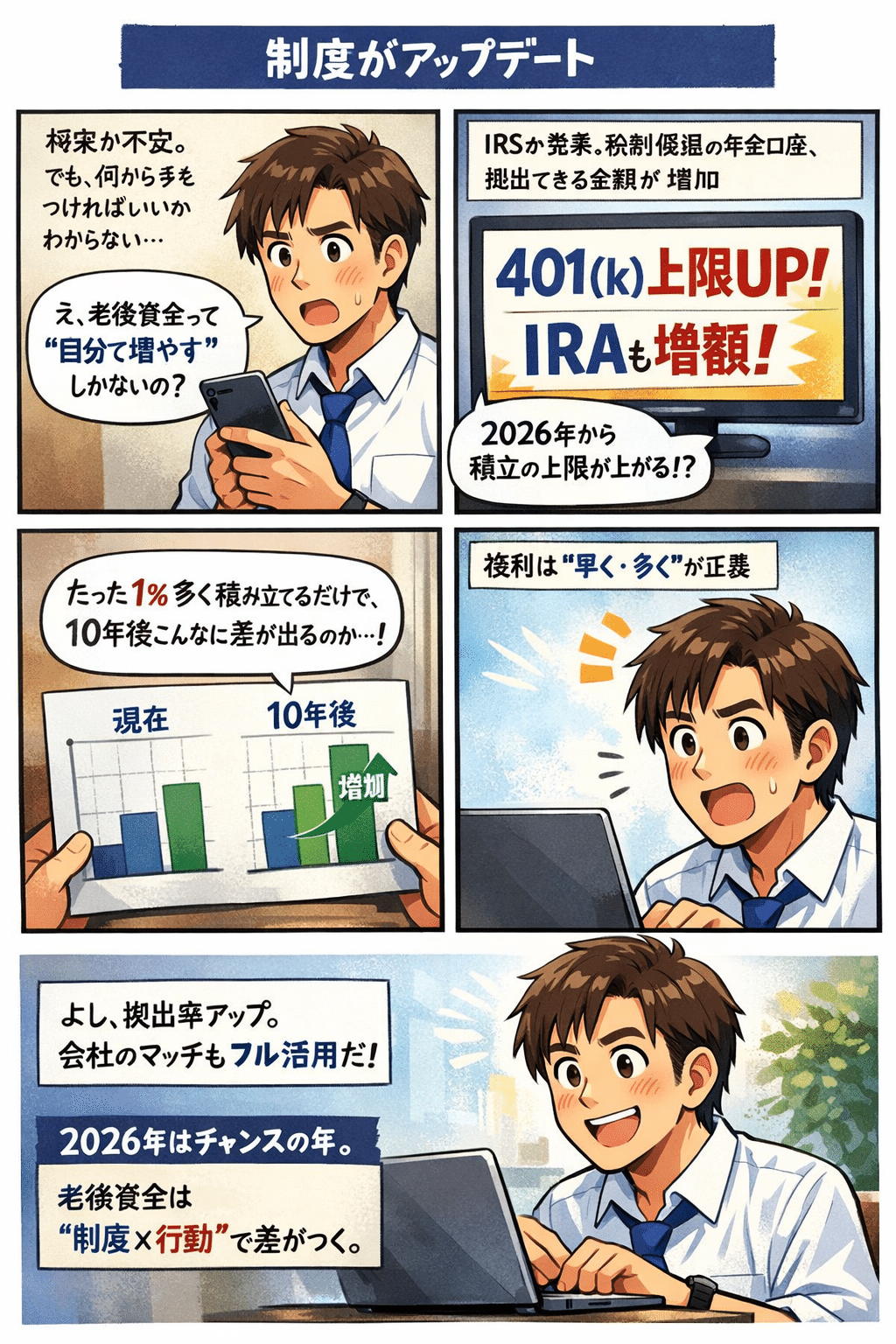2026年の401(k)拠出上限は？老後資金を加速する実践ガイド｜DailyNews