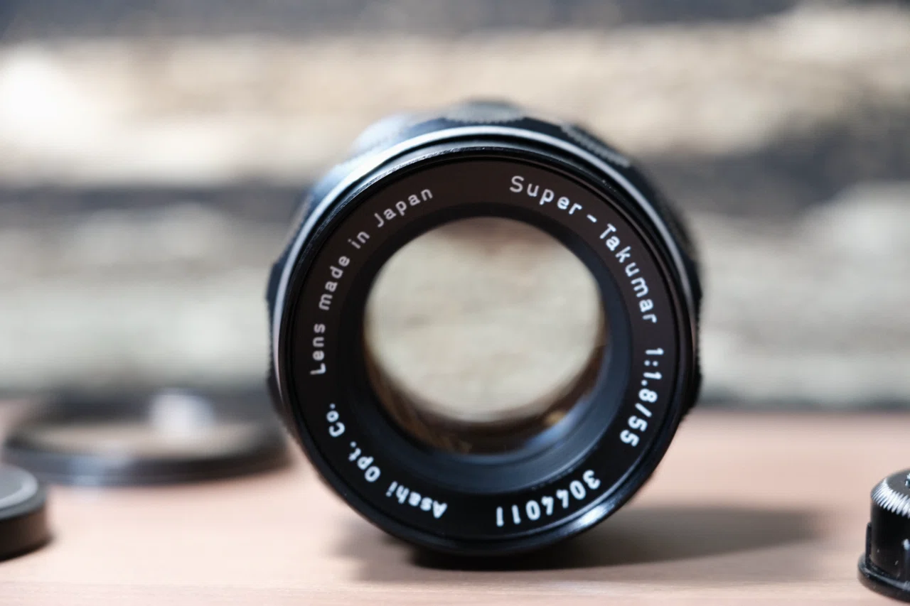 ジャンクコーナーより救出！SUPER-TAKUMAR 55mm F1.8（後期）を購入｜toibo