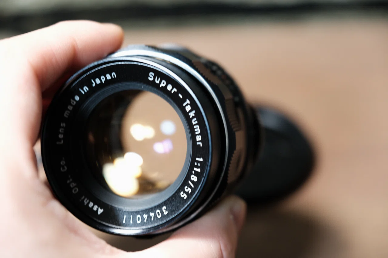 スーパータクマー55mm f1.8＆マウントアダプター FUJIFILMでの激安オールドレンズ遊びは、まずはSuper Takumar 55mm F1