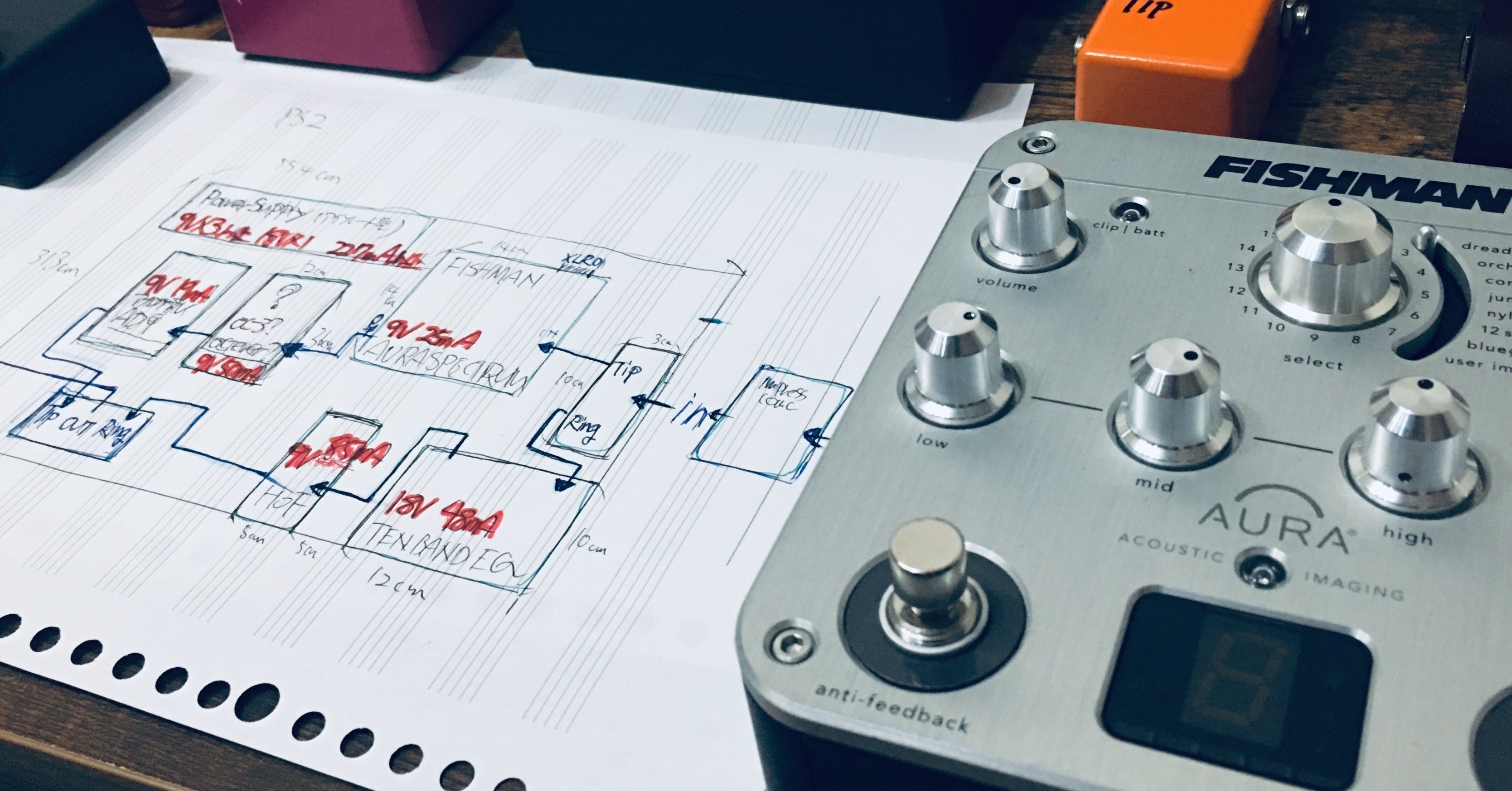 フラメンコギターの音を出したくて③】プリアンプ導入編｜どこにでも