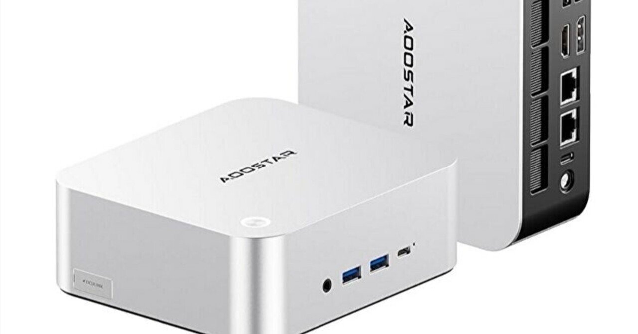 AOOSTAR MACO、Ryzen 7 H255搭載のミニPCが 75,900円で販売中。メモリ